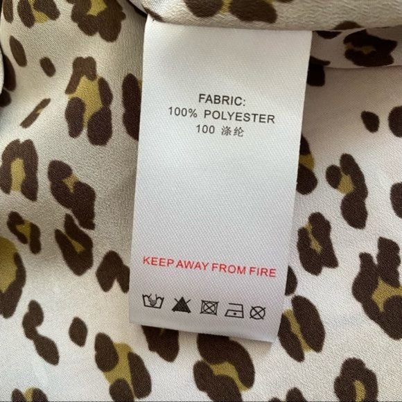 Reiss Animal Print Sleeveless Tank Blouse - Picture 8 of 9